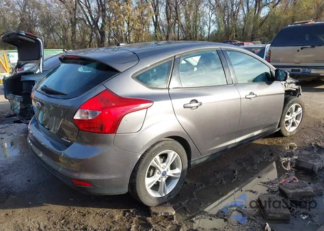 2014 Ford Focus Se from USA, damaged, VIN 1FADP3K23EL431196